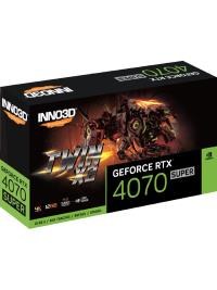 INNO3D RTX4070 Twin x2 12GB 192Bit GDDR6X 3x DP 1.4a, HDMI 2.1, 700W  EKRAN KARTI